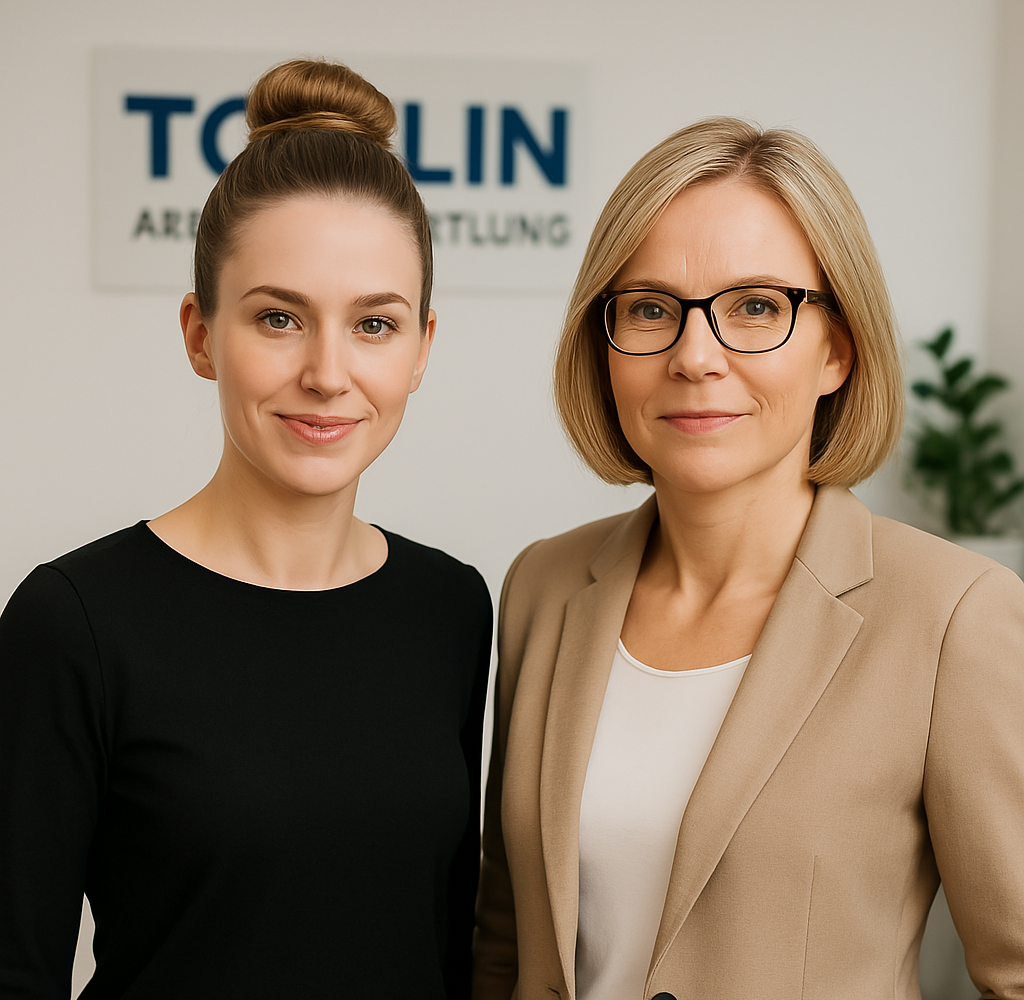 Beratungsgespräch in einem modernen Büro mit Fokus auf Personalvermittlung